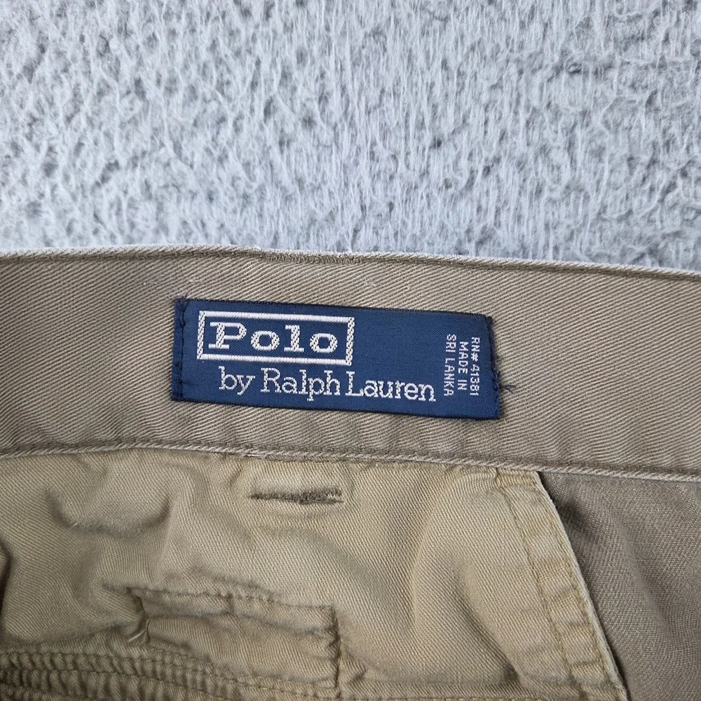 VTG Polo Ralph Lauren Paratrooper Military Pilot Cargo Pants Khaki 50x30 (49x24)